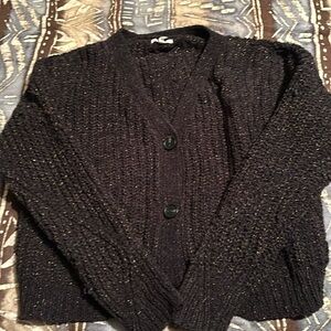 Maurice’s Cardigan, Size Large, Color Black